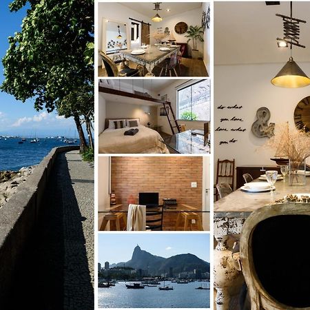 2 Quartos Na Urca Com Vista Para Baia De Guanabara A 700M Pao De Acucar Com Cozinha Completa E Wi-Fi - Bares, Restaurantes E Comercio Local A Poucos Metros Rio de Janeiro Exterior photo