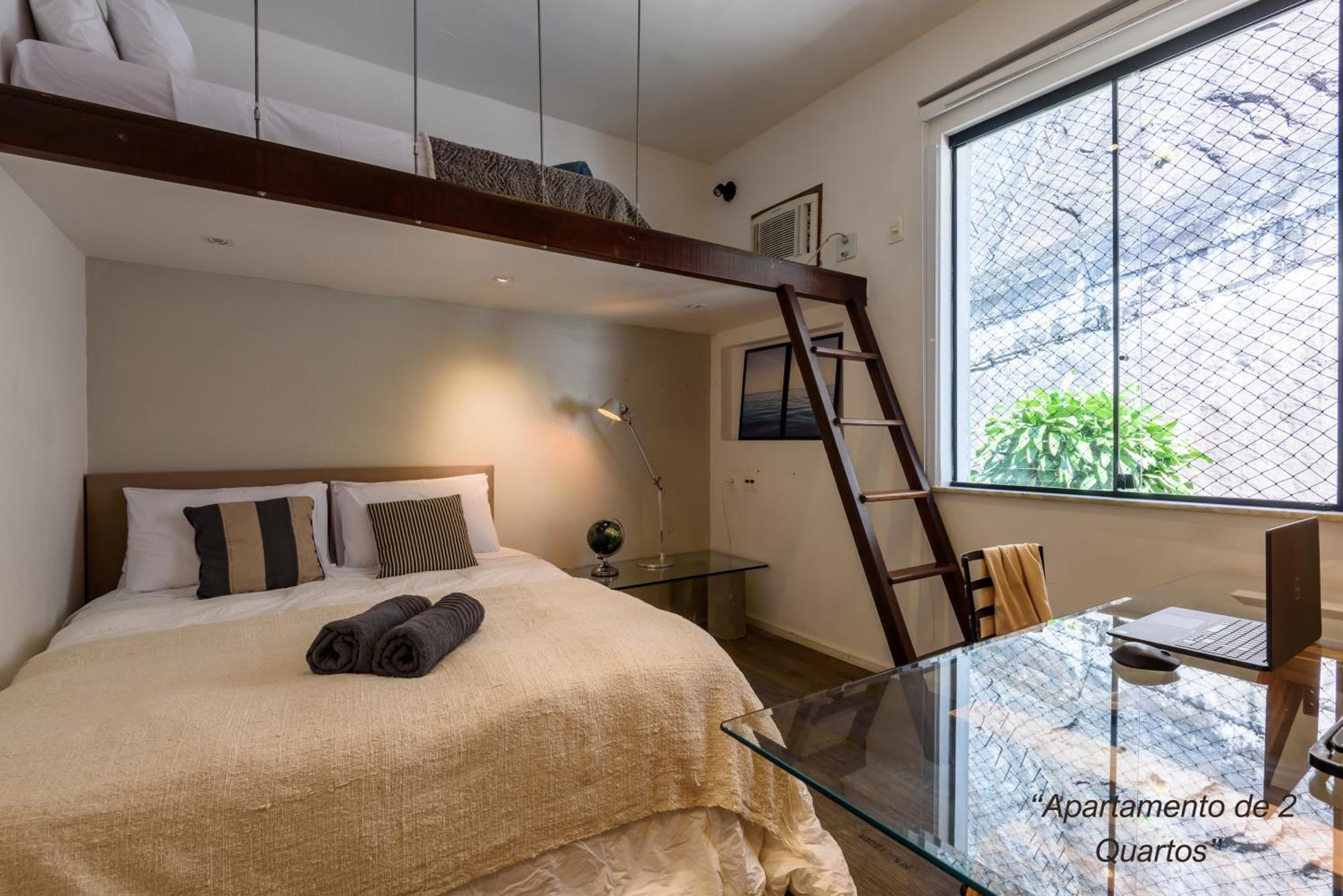 2 Quartos Na Urca Com Vista Para Baia De Guanabara A 700M Pao De Acucar Com Cozinha Completa E Wi-Fi - Bares, Restaurantes E Comercio Local A Poucos Metros Rio de Janeiro Exterior photo